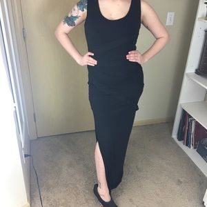 EUC Lysse Tummy Control Maxi Side Slit Dress S